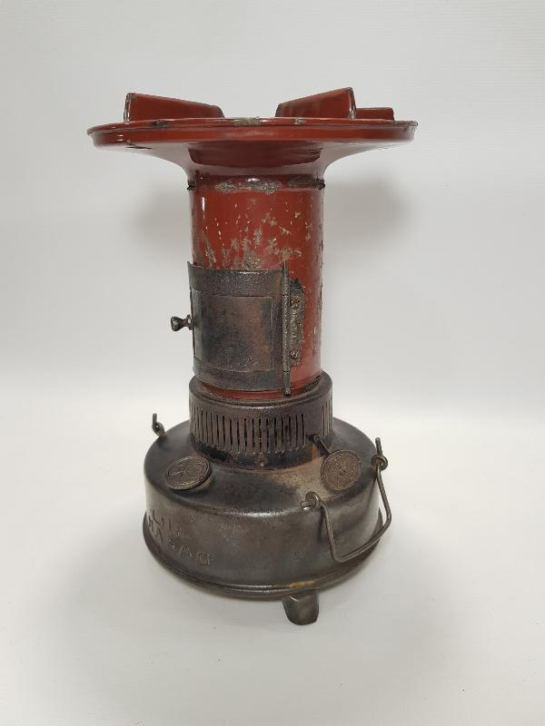 OSMANLICA YAZILI ÇOK NADİR EMAYE GAZ OCAĞI