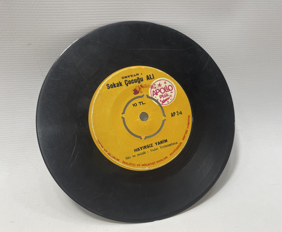 SOKAK ÇOCUĞU ALİ - AŞKIMI SÜPÜRMÜŞLER PLAK