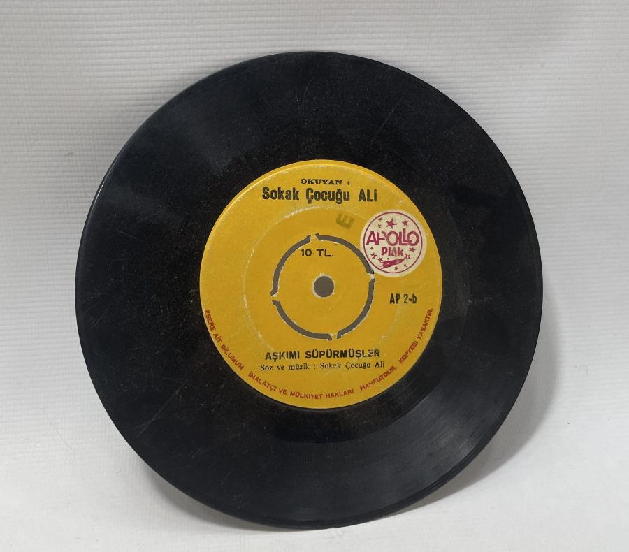 SOKAK ÇOCUĞU ALİ - AŞKIMI SÜPÜRMÜŞLER PLAK