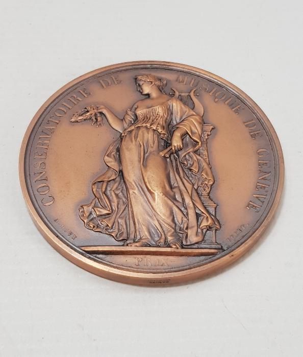 1900'LERDEN İSVİÇRE CENEVRE MÜZİK KONSERVATUARI MADALYASI