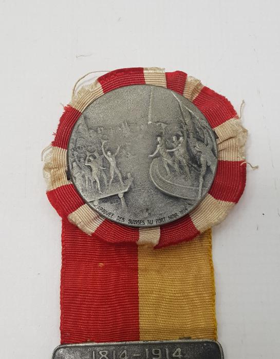 1914 TARİHLİ İSVİÇRE LİMAN MADALYASI 