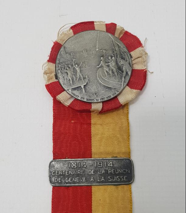 1914 TARİHLİ İSVİÇRE LİMAN MADALYASI 