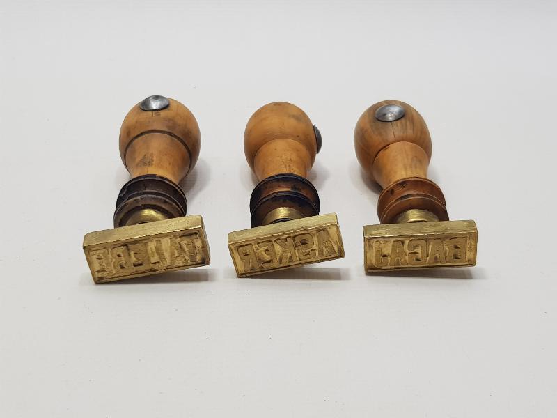 1930'LARDAN DEVLET DEMİRYOLLARI TALEBE, ASKER VE BAGAJ MÜHÜRLERİ