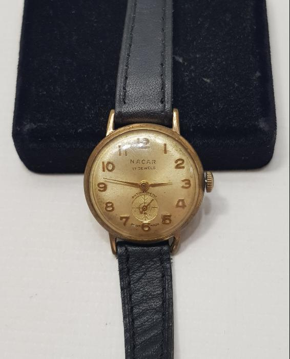 ALTIN KAPLAMA NACAR KOL SAATİ 