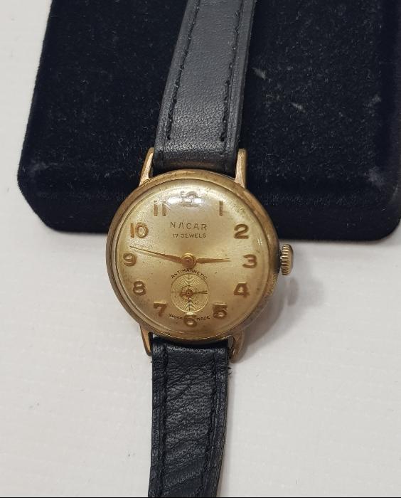 ALTIN KAPLAMA NACAR KOL SAATİ 