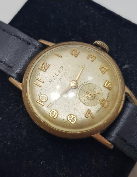 ALTIN KAPLAMA NACAR KOL SAATİ 