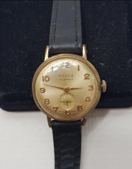 ALTIN KAPLAMA NACAR KOL SAATİ 