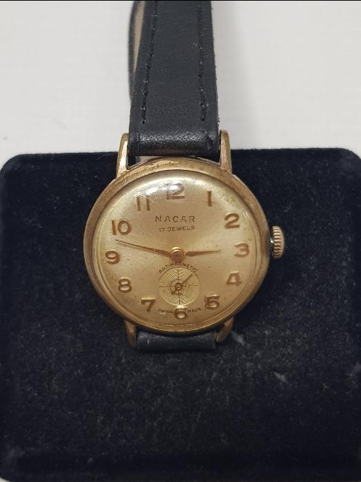 ALTIN KAPLAMA NACAR KOL SAATİ 