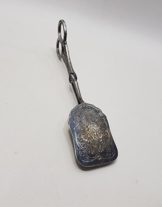 ANTİKA GÜMÜŞ KAPLAMA PASTA MAŞASI