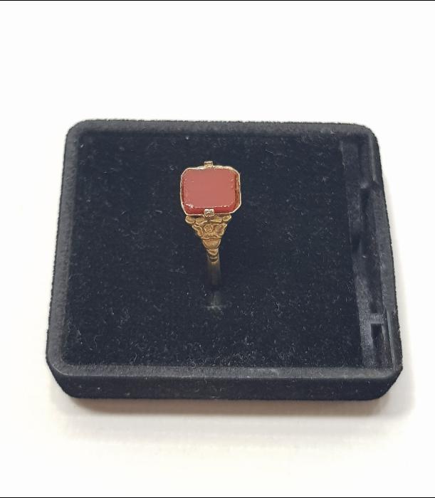 OSMANLI DÖNEMİ AKİK TAŞLI YÜZÜK