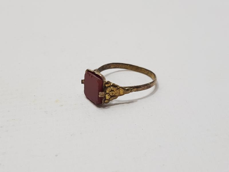 OSMANLI DÖNEMİ AKİK TAŞLI YÜZÜK