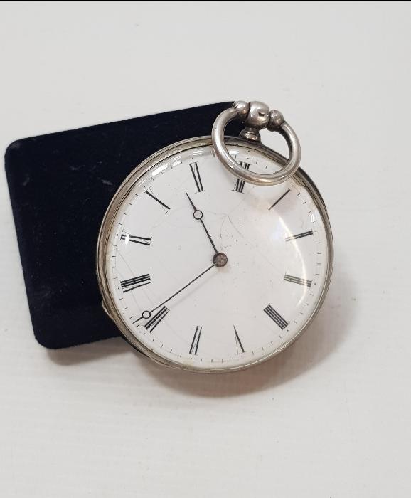 OSMANLI DÖNEMİ AVCI KASA GÜMÜŞ CEP SAATİ 