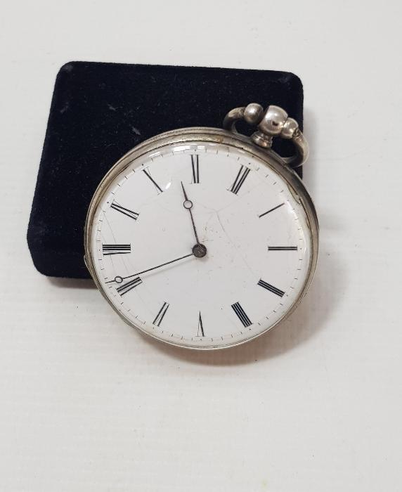 OSMANLI DÖNEMİ AVCI KASA GÜMÜŞ CEP SAATİ 