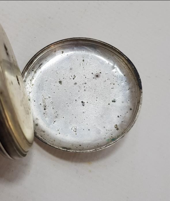 OSMANLI DÖNEMİ AVCI KASA GÜMÜŞ CEP SAATİ 