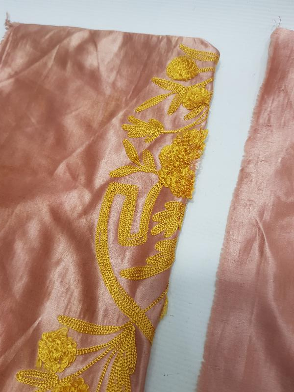 OSMANLI DÖNEMİ İPEK ATLAS YASTIK YÜZLERİ 