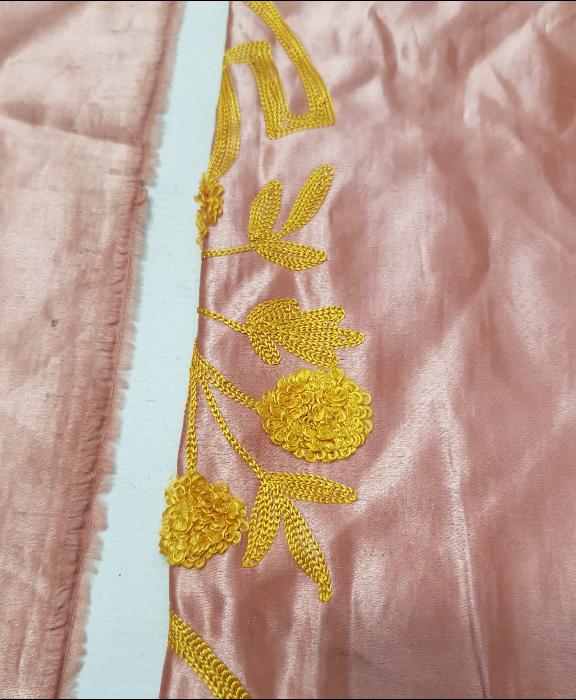 OSMANLI DÖNEMİ İPEK ATLAS YASTIK YÜZLERİ 