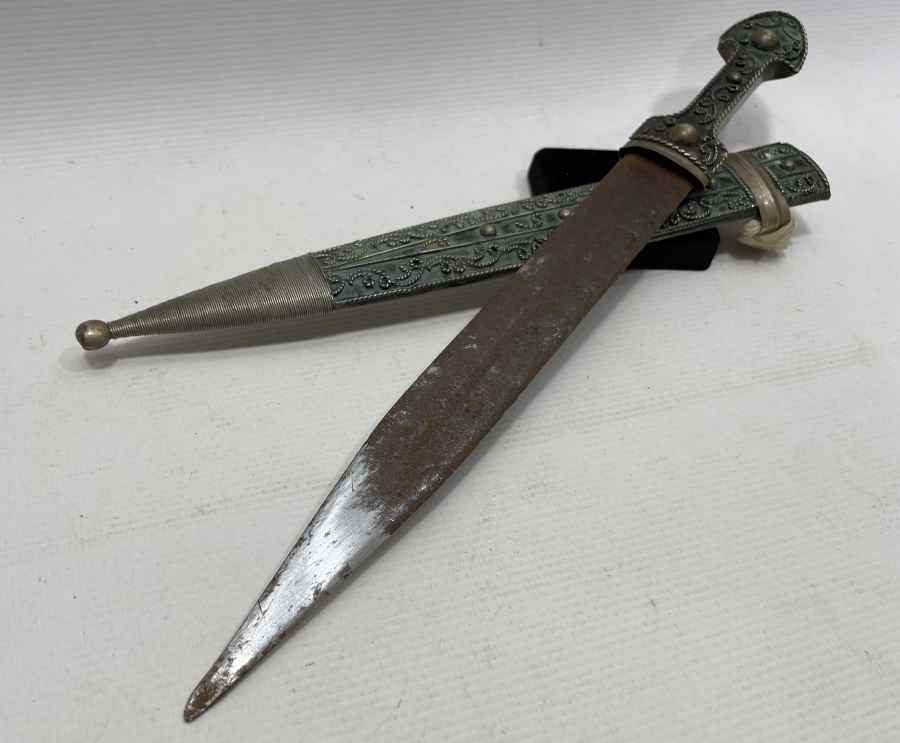 ANTİKA KINLI ÇERKES KAMASI