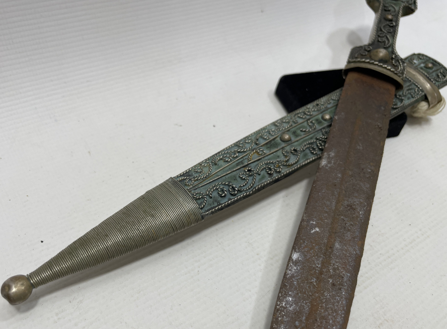 ANTİKA KINLI ÇERKES KAMASI