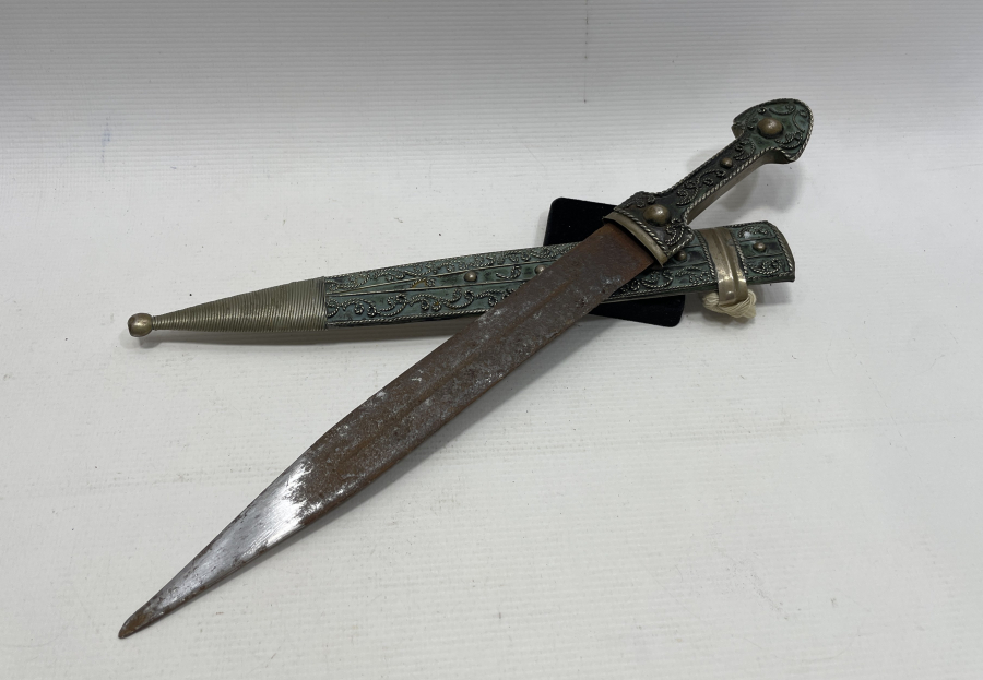 ANTİKA KINLI ÇERKES KAMASI