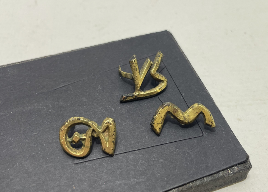 BÖLÜK VE ALAY NUMARALARI VE KISALTMALARI BULUNAN 1. DÜNYA SAVAŞI ÇOK NADİR SUBAY YAKA KOKARTLARI