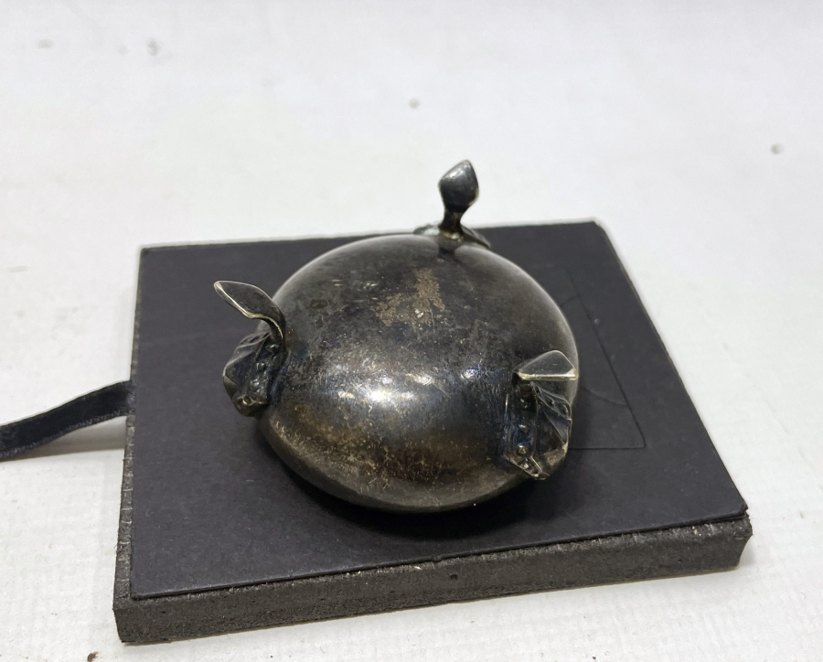 GÜMÜŞ KAPLAMA ANTİKA HAVYARLIK