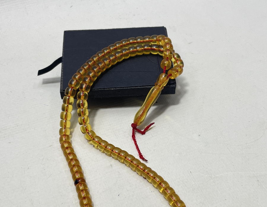 KATALİNDEN MAMUL ANTİKA NAMAZ TESPİHİ