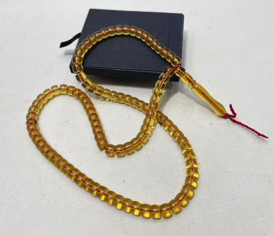 KATALİNDEN MAMUL ANTİKA NAMAZ TESPİHİ