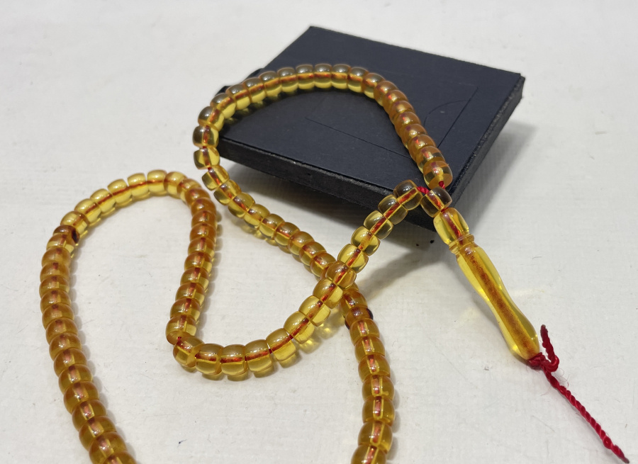 KATALİNDEN MAMUL ANTİKA NAMAZ TESPİHİ