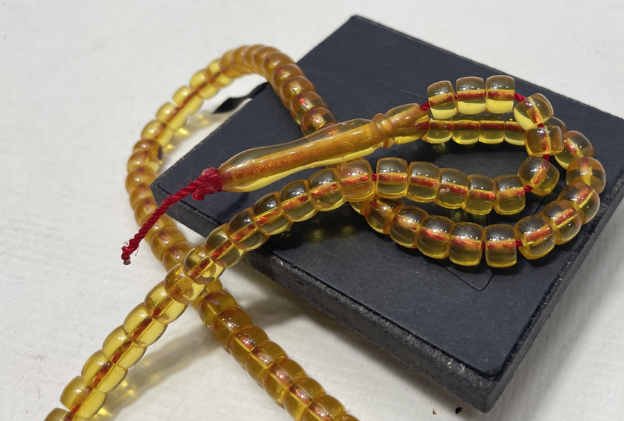 KATALİNDEN MAMUL ANTİKA NAMAZ TESPİHİ