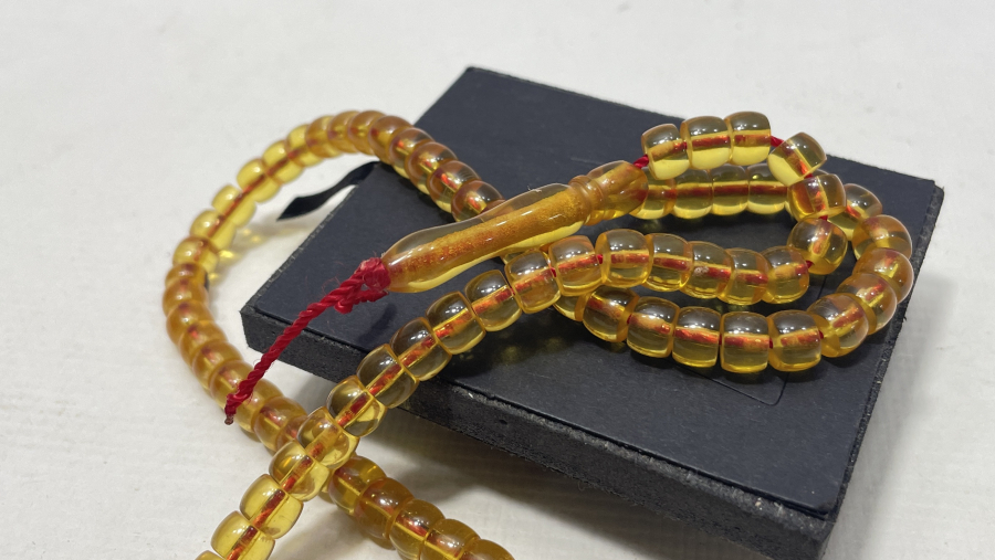 KATALİNDEN MAMUL ANTİKA NAMAZ TESPİHİ