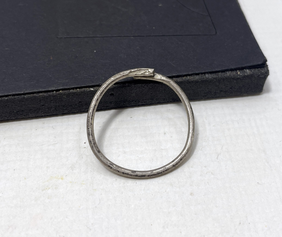 MEKKE-İ MÜKERREME YAZILI NADİR GÜMÜŞ YÜZÜK