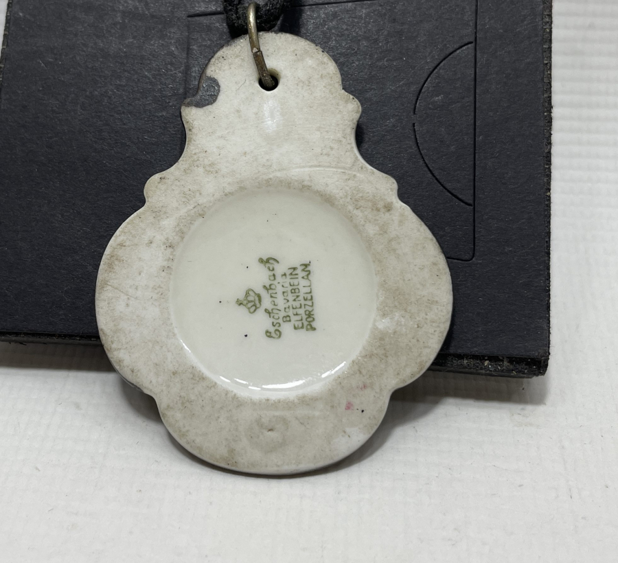 NADİR EL BOYAMA BAVARİA PORSELEN KOLYE