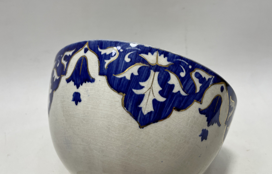 OSMANLI DÖNEMİ ALTIN VARAKLI KASE