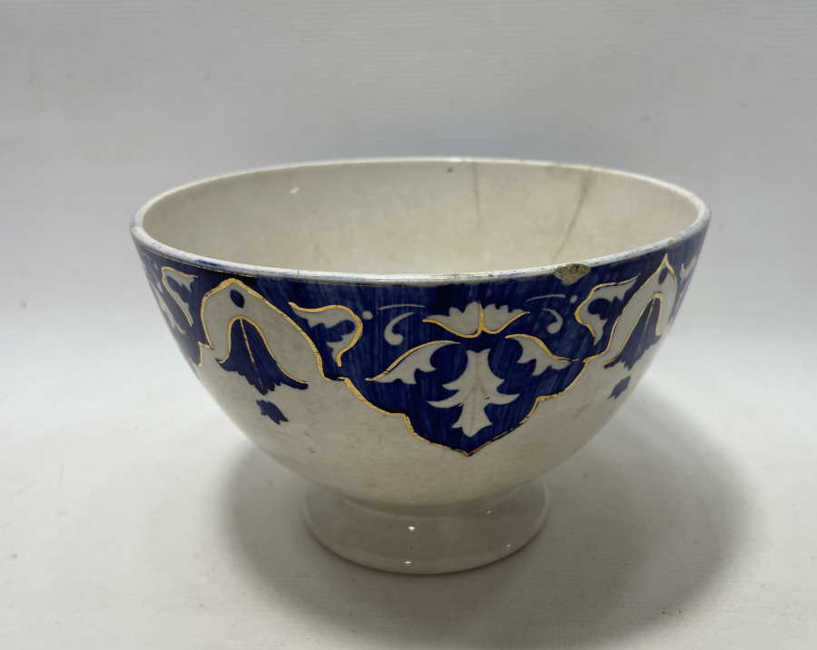 OSMANLI DÖNEMİ ALTIN VARAKLI KASE