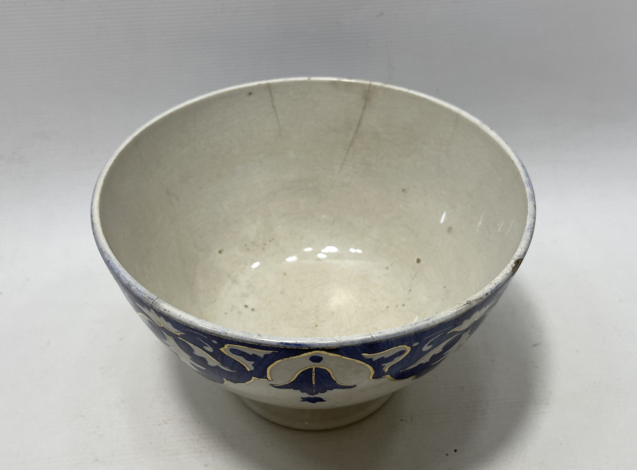 OSMANLI DÖNEMİ ALTIN VARAKLI KASE