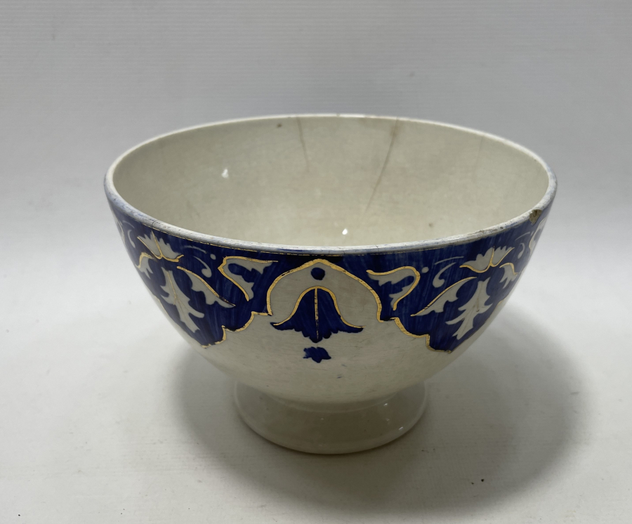 OSMANLI DÖNEMİ ALTIN VARAKLI KASE