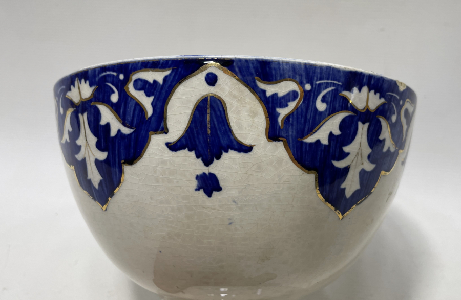 OSMANLI DÖNEMİ ALTIN VARAKLI KASE