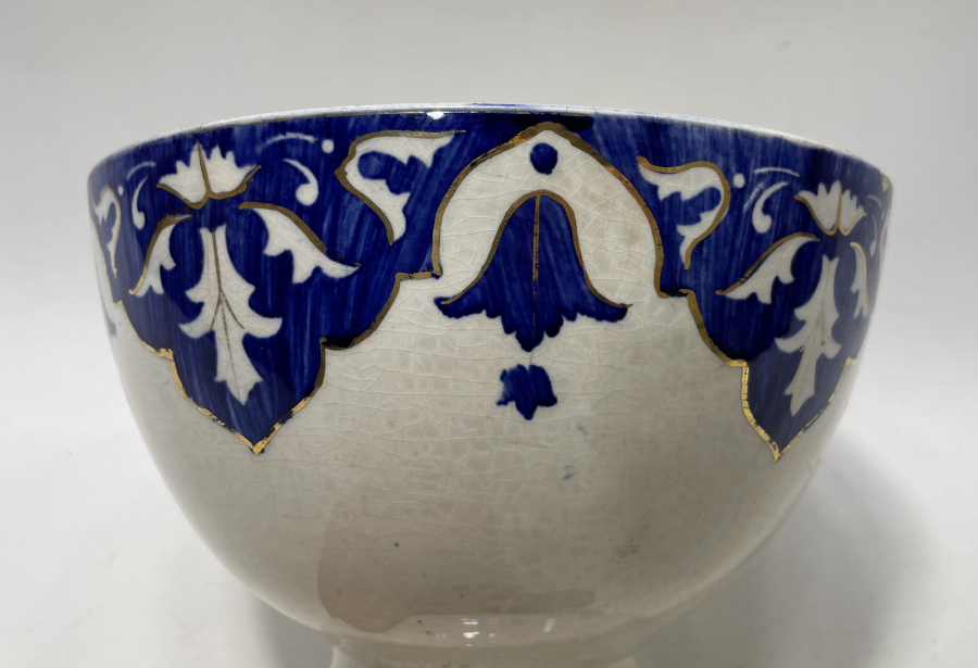 OSMANLI DÖNEMİ ALTIN VARAKLI KASE