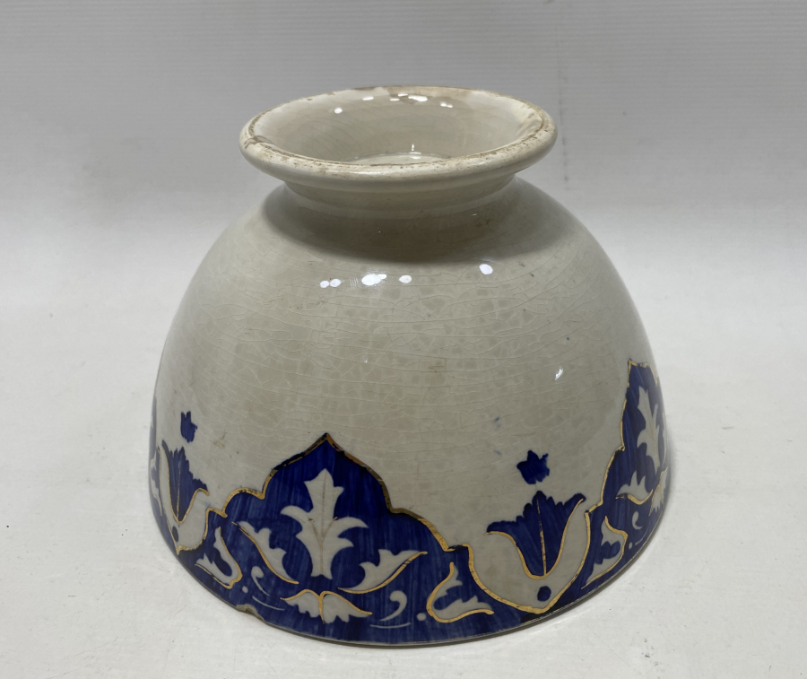 OSMANLI DÖNEMİ ALTIN VARAKLI KASE