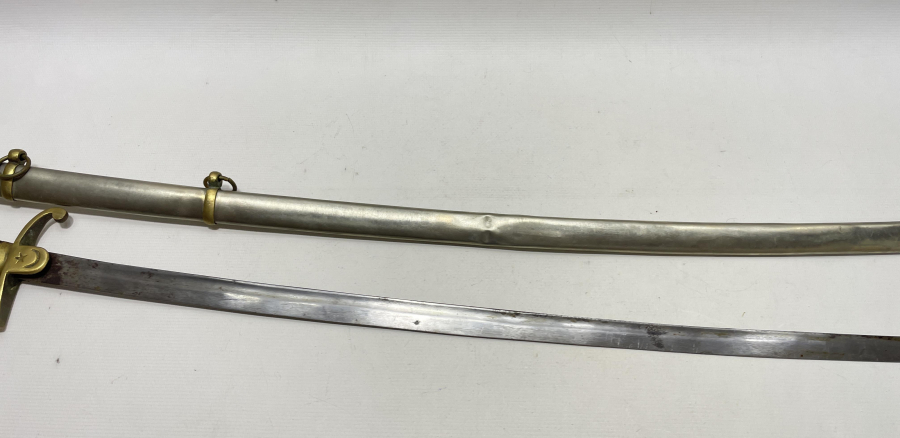 OSMANLI DÖNEMİ AY YILDIZLI HAFİF SÜVARİ KILICI