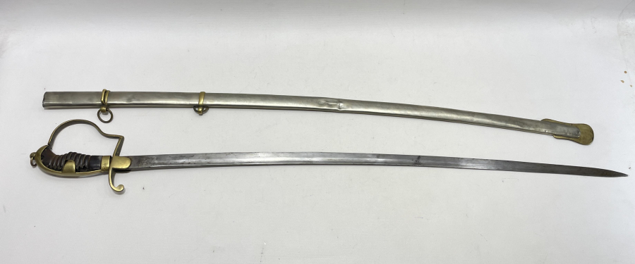 OSMANLI DÖNEMİ AY YILDIZLI HAFİF SÜVARİ KILICI