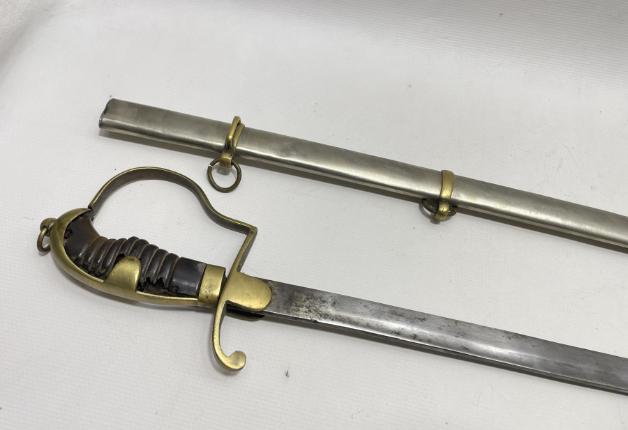 OSMANLI DÖNEMİ AY YILDIZLI HAFİF SÜVARİ KILICI