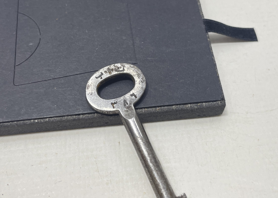 OSMANLI DÖNEMİ ÇOK NADİR BANKA KASASI ANAHTARI