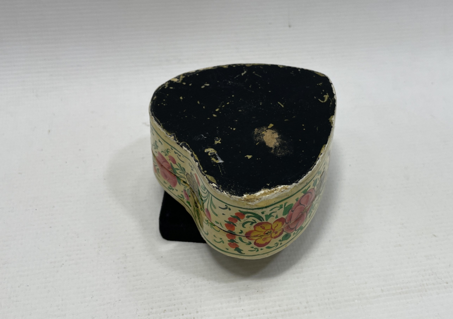 OSMANLI DÖNEMİ EL BOYAMA PAPİER MACHE MÜCEVHER KUTUSU