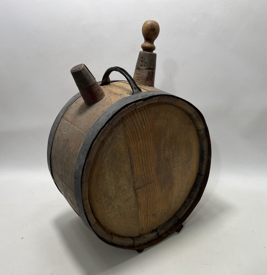 OSMANLI DÖNEMİ EL YAPIMI BÜYÜK BOY NADİR ZEMZEM MATARASI