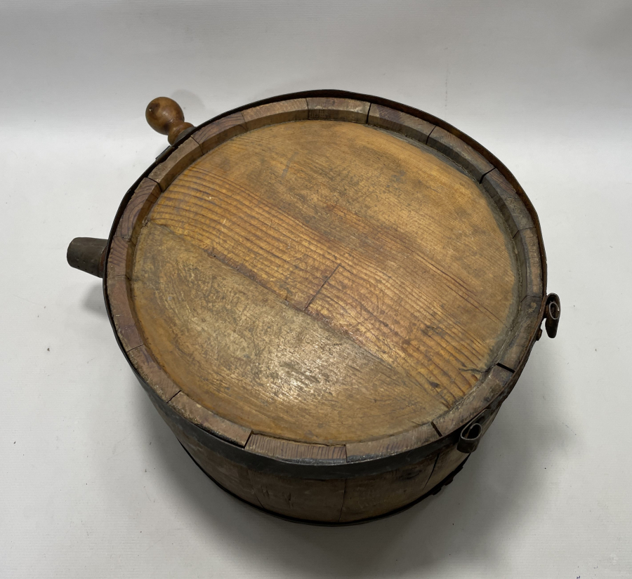 OSMANLI DÖNEMİ EL YAPIMI BÜYÜK BOY NADİR ZEMZEM MATARASI