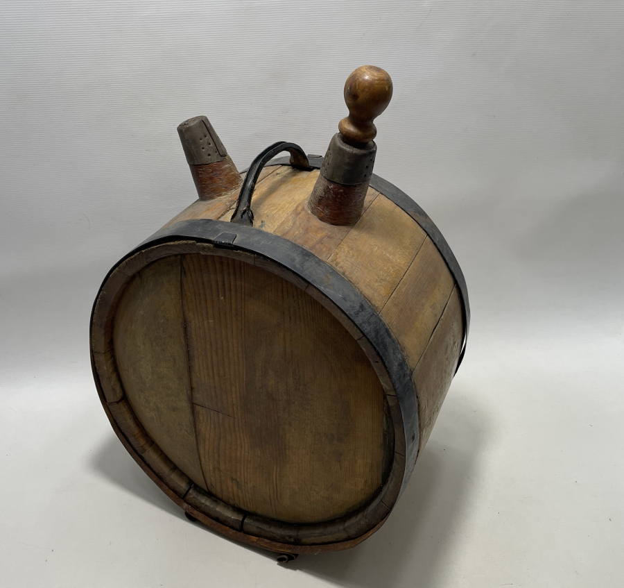 OSMANLI DÖNEMİ EL YAPIMI BÜYÜK BOY NADİR ZEMZEM MATARASI