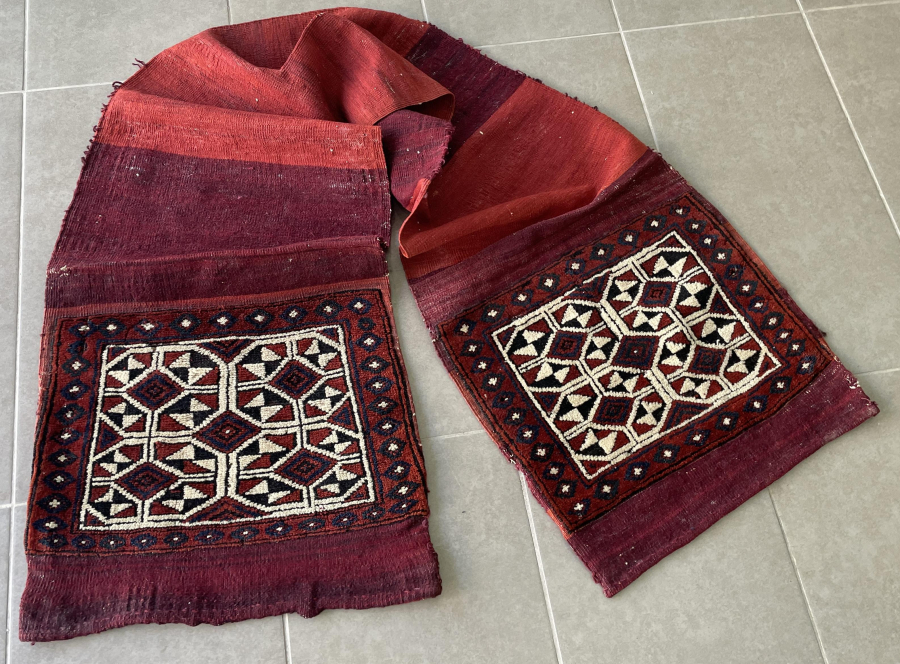 OSMANLI DÖNEMİ HEYBEDEN YAPILMA EL DOKUMA YOLLUK