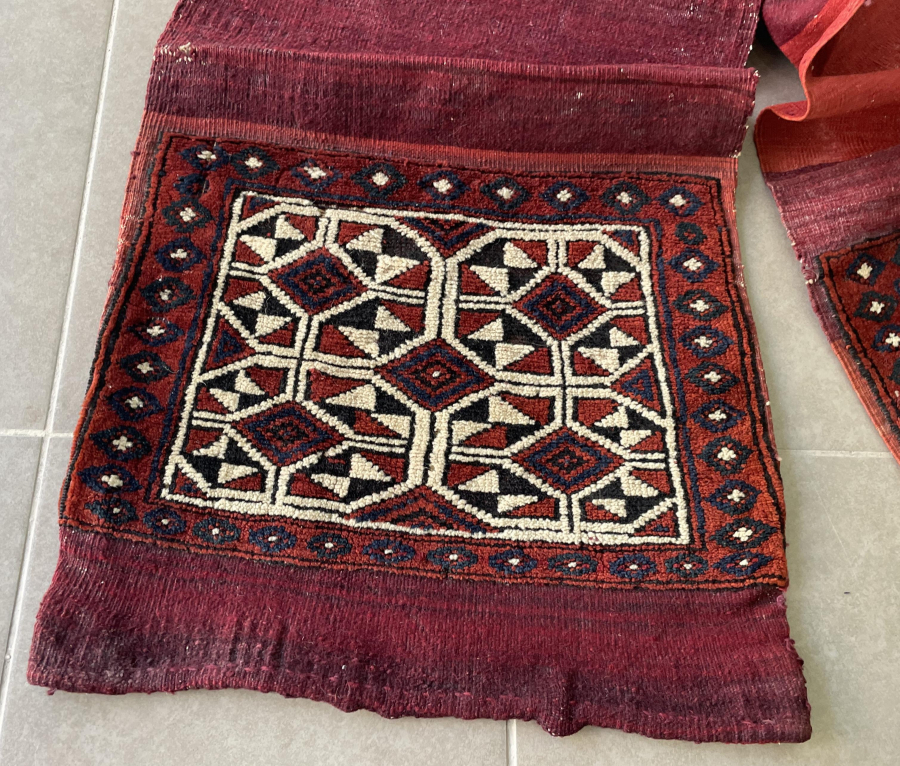 OSMANLI DÖNEMİ HEYBEDEN YAPILMA EL DOKUMA YOLLUK