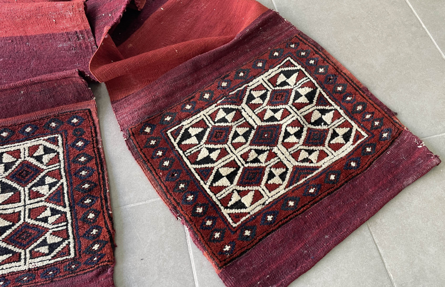 OSMANLI DÖNEMİ HEYBEDEN YAPILMA EL DOKUMA YOLLUK